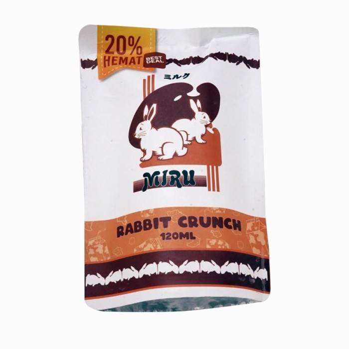 Miru Rabbit Crunch Pouch
