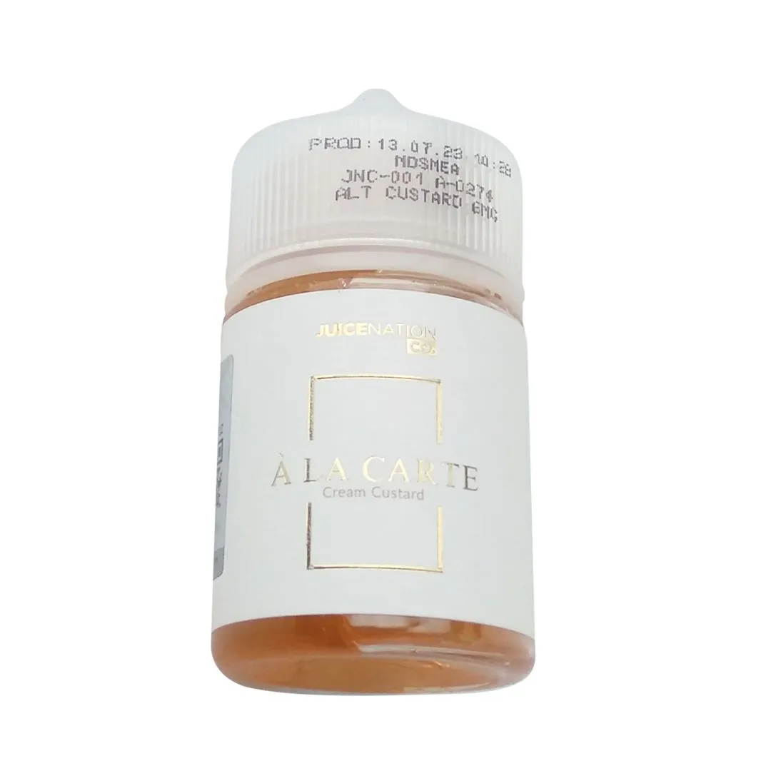 A La Carte Cream Custard