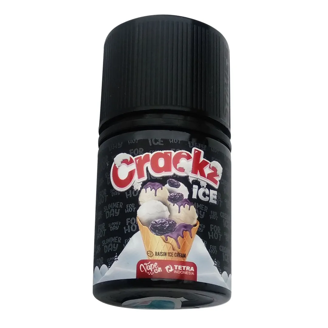 Crackz Ice Raisin Ice Cream