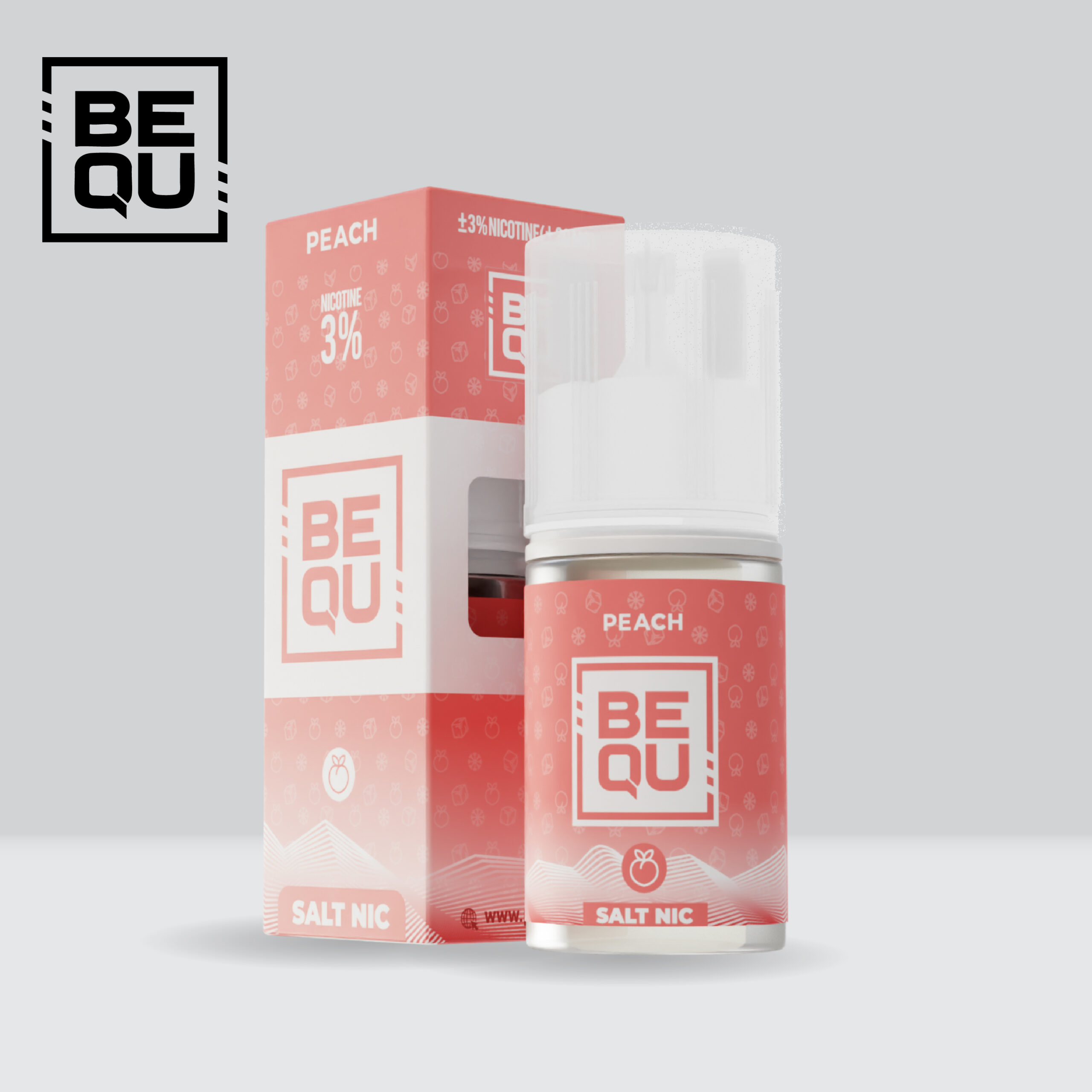 BEQU Peach Saltnic