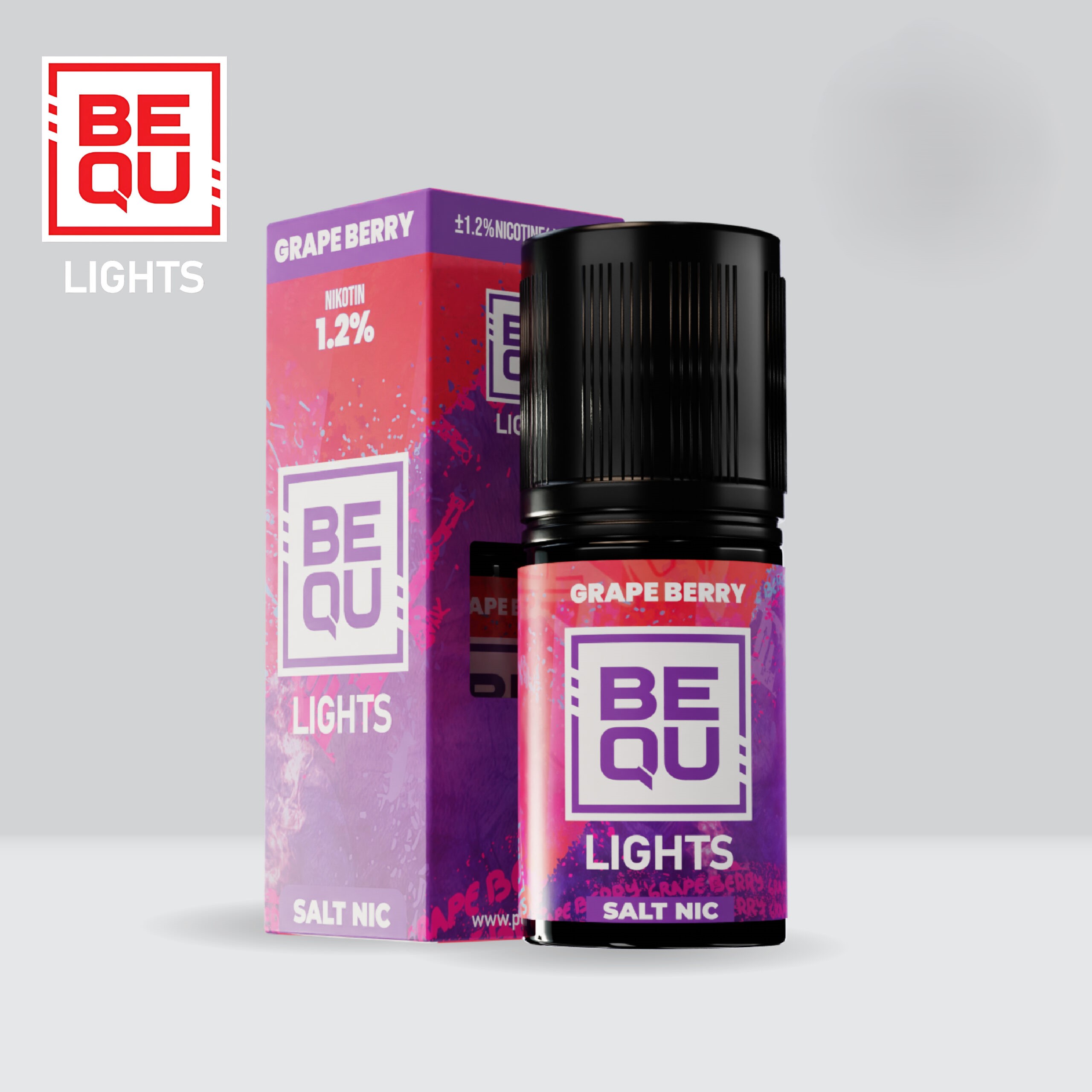 BEQU Lights Grape Berry Saltnic BEQU Lights Grape Berry Saltnic