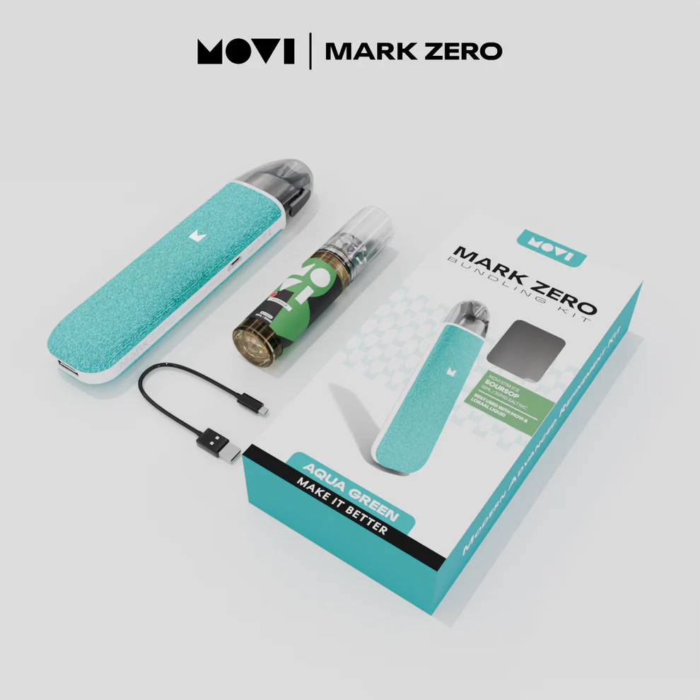 MOVI MARK ZERO AQUA GREEN BUNDLING LIQUID