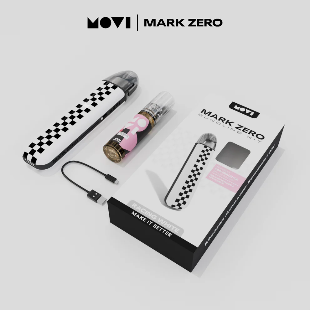 MOVI MARK ZERO RACING WHITE BUNDLING LIQUID