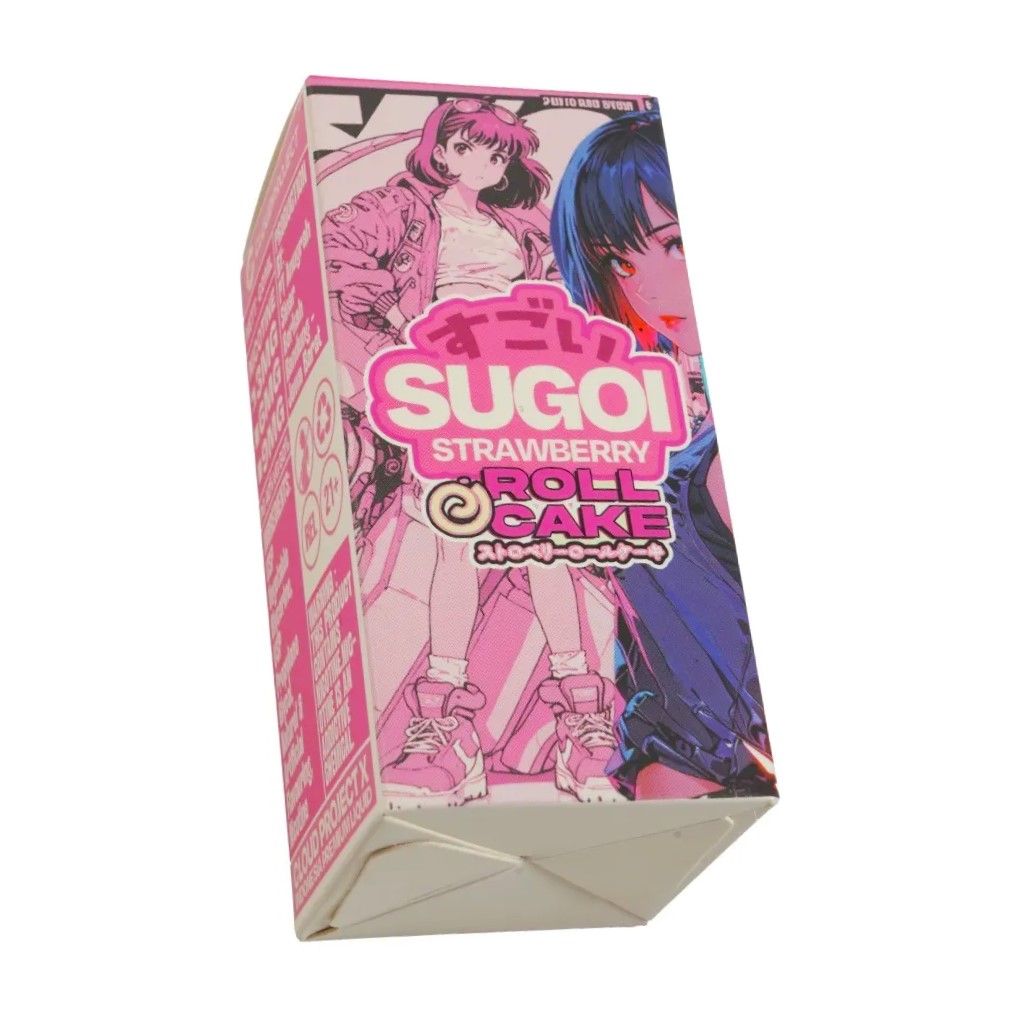 Sugoi Strawberry Roll Cake