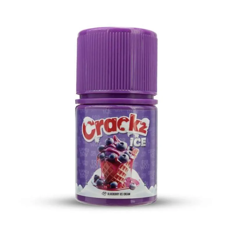 Crackz Ice Blueberry Ice Cream Crackz Ice Blueberry Ice Cream