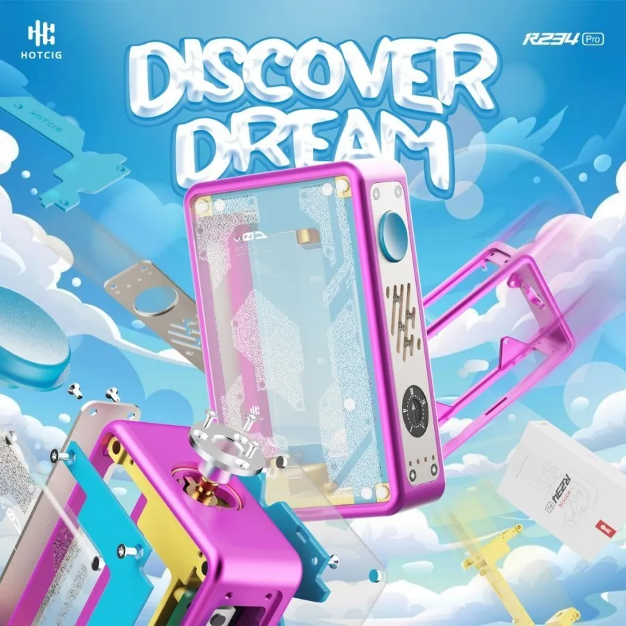 HOTCIG R234 PRO DISCOVER DREAMS HOTCIG R234 PRO DISCOVER DREAMS