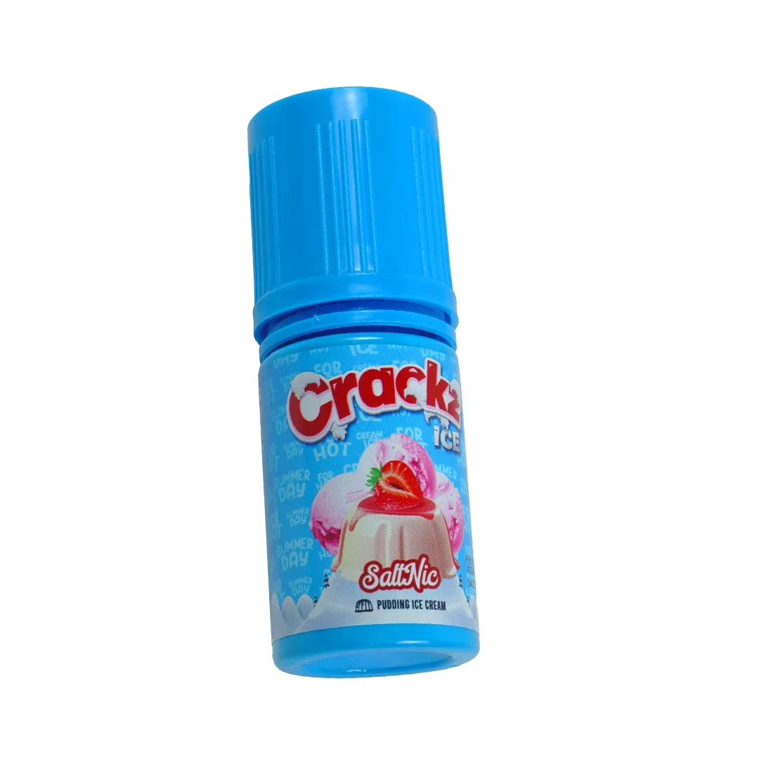 Crackz Ice Pudding Ice Cream Saltnic Crackz Ice Pudding Ice Cream Saltnic