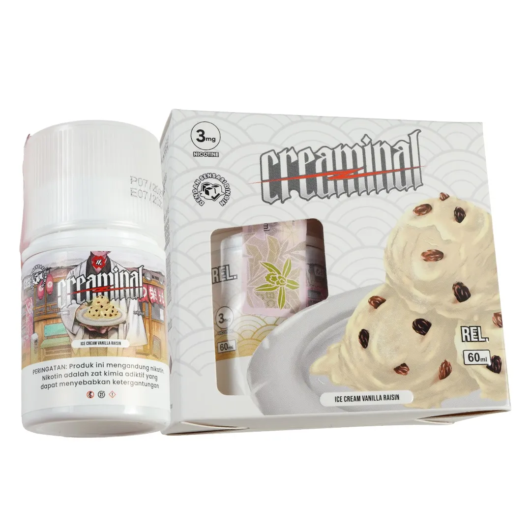 Creaminal Ice Cream Vanilla Raisin Creaminal Ice Cream Vanilla Raisin