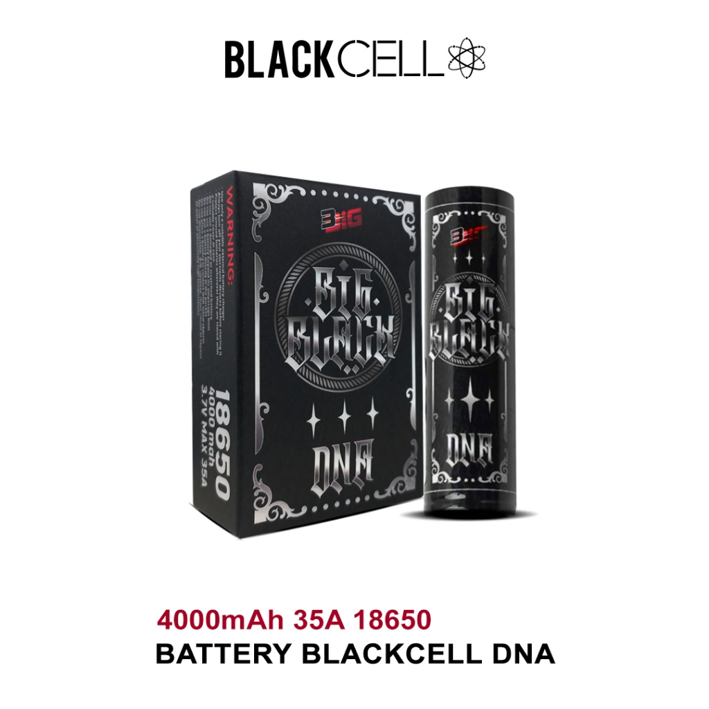 BLACKCELL DNA INR 18650 BLACK 4000MAH BLACKCELL DNA INR 18650 BLACK 4000MAH