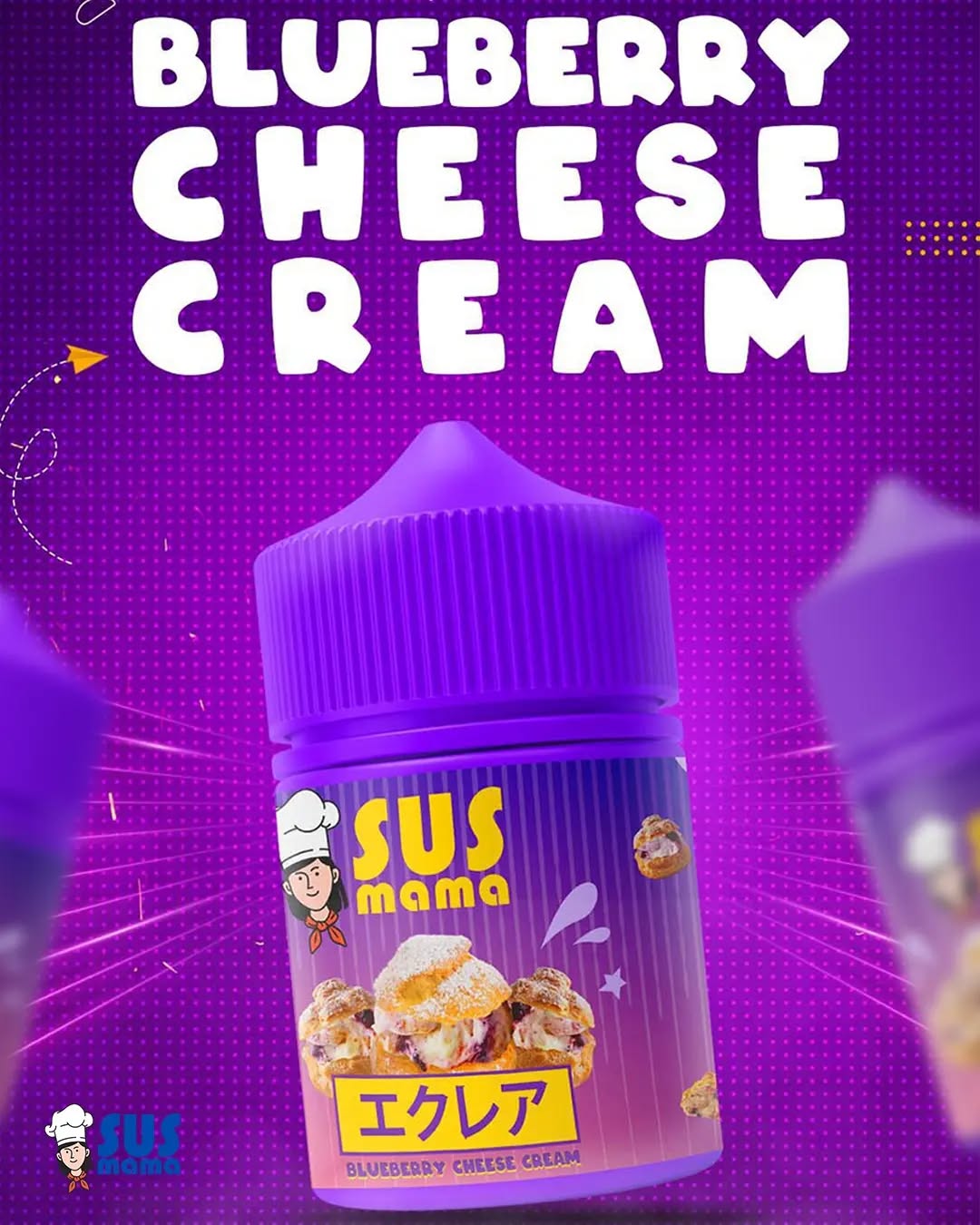 Sus Mama V2 Blueberry Cheese Cream Sus Mama V2 Blueberry Cheese Cream