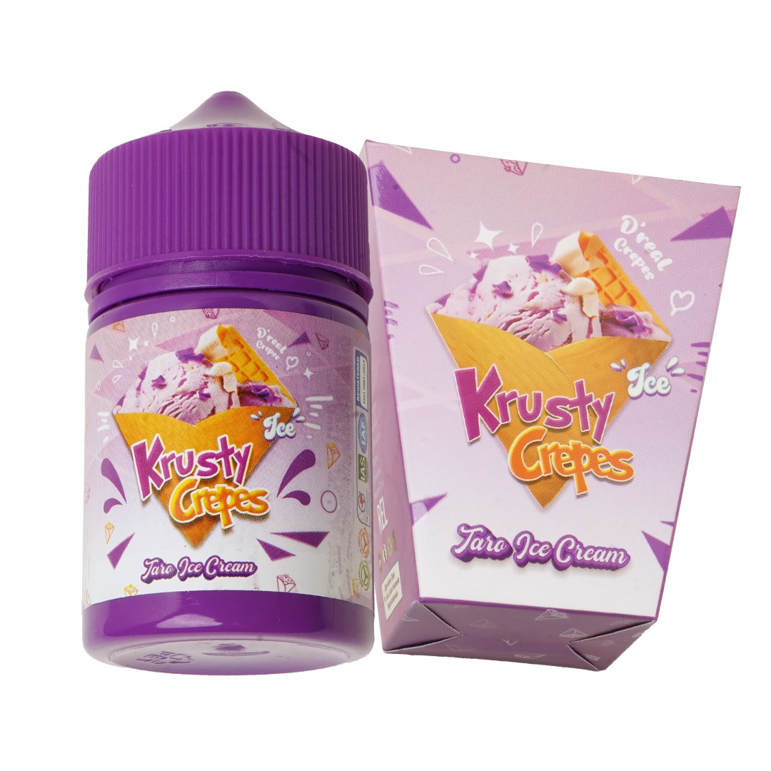 Krusty Crepes V6 Taro Ice Cream Krusty Crepes V6 Taro Ice Cream