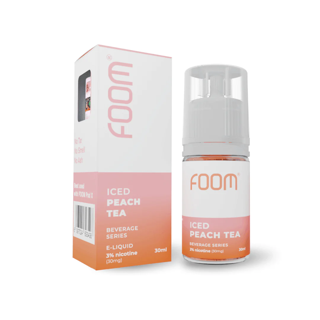 FOOM Iced Peach Tea