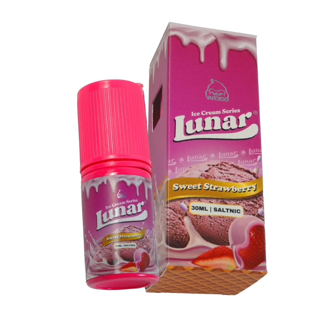 Lunar Sweet Strawberry Ice Cream Saltnic Lunar Sweet Strawberry Ice Cream Saltnic