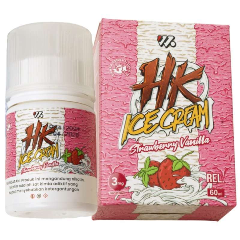 Happi Krunch Ice Cream Strawberry Vanilla Happi Krunch Ice Cream Strawberry Vanilla