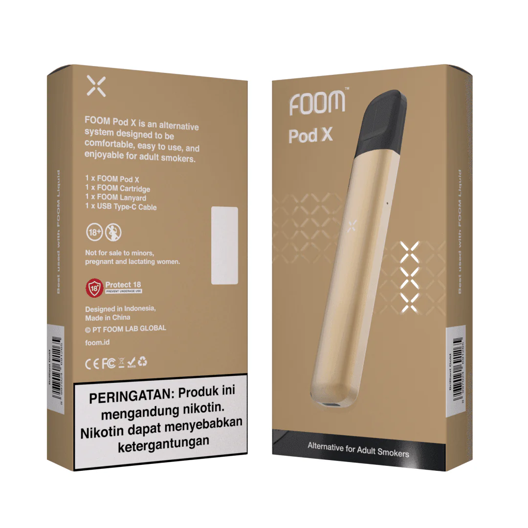 FOOM X STARTER KIT BRILLIANT GOLD