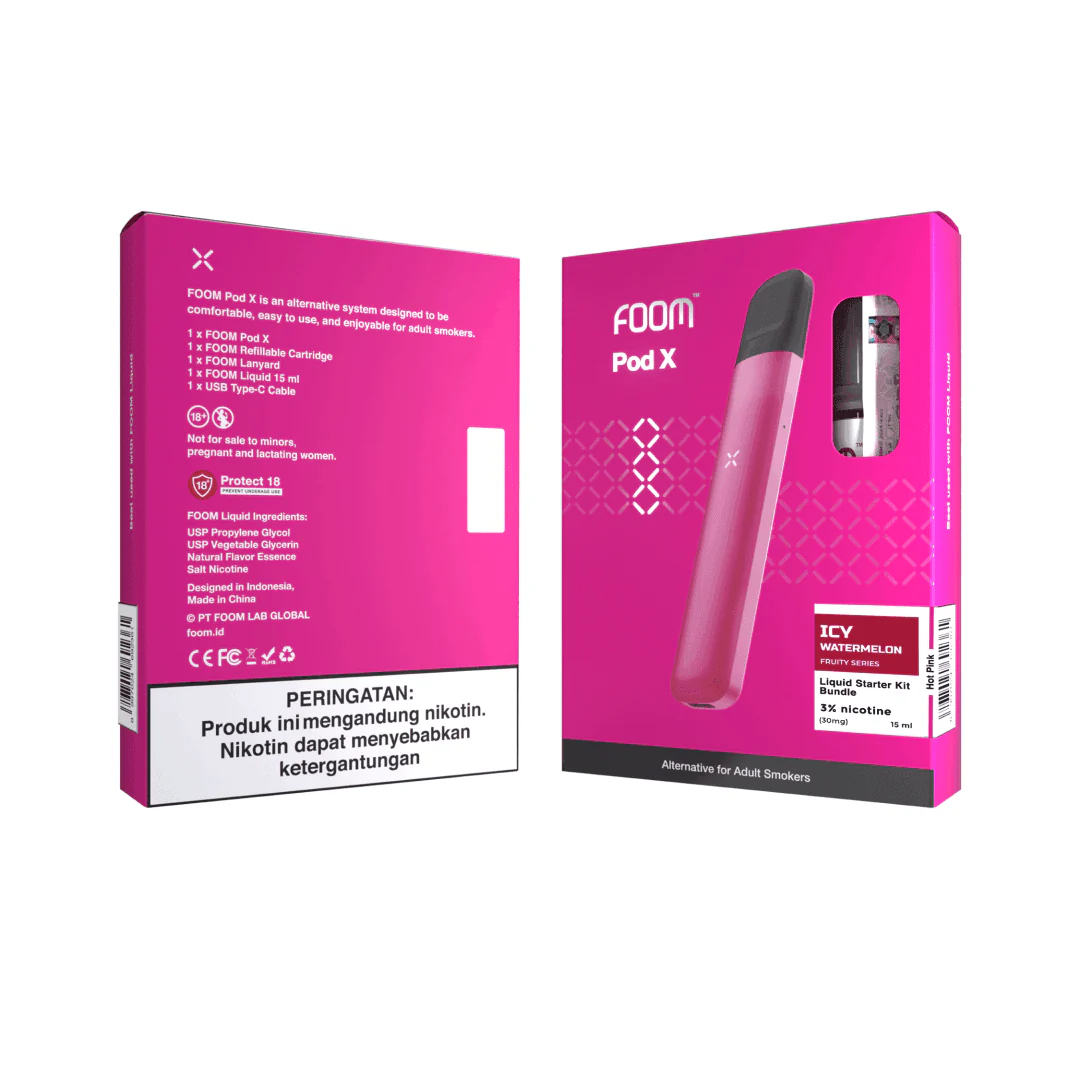 FOOM X HOT PINK BUNDLING LIQUID 15ML