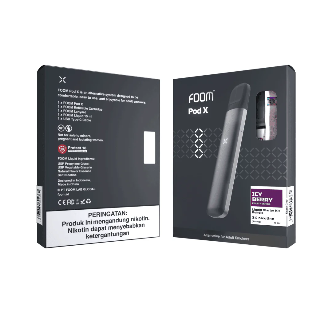 FOOM X SPACE GRAY BUNDLING LIQUID 15ML
