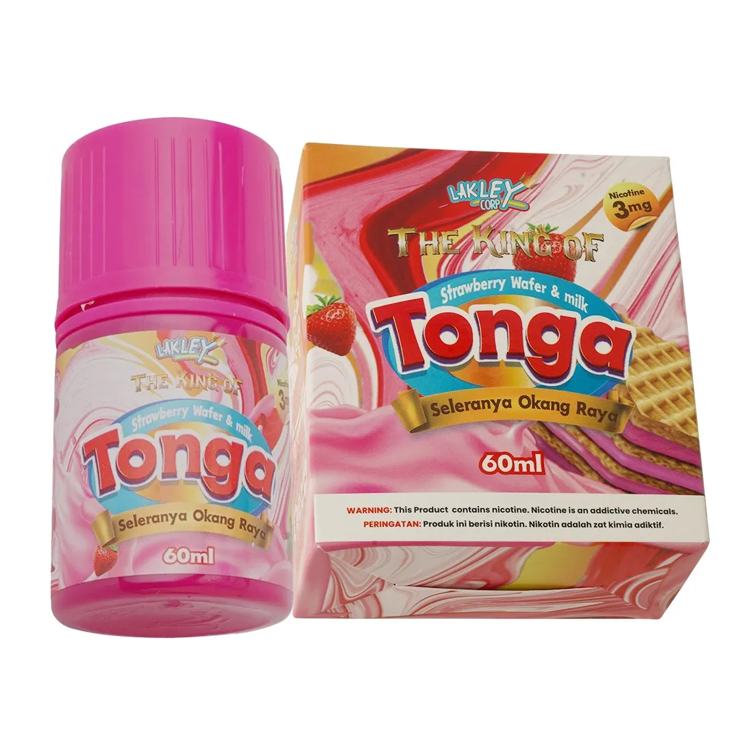 Lakley Tonga Strawberry Wafer And Milk Lakley Tonga Strawberry Wafer And Milk
